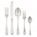 Filet Toiras Silverplated 5-Pc Place Setting Hollow Handle Silverplated