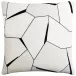 Diverging Ebony Pillow