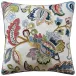 Orford Embroidery Red Blue 22 x 22 in Pillow