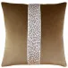 Giorgio Safari Tape Sand Ivory 22 x 22 in Pillow
