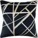 Channels Velvet Ebony Almond Pillow
