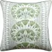 Cairo Green White Pillow