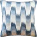 Stockholm Chevron Slate Blue Pillow