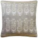 Batik Tribal White Sand 22 x 22 in Pillow