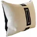 Giorgio Linen Ingot Tape Raven Pillow