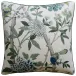 Hydrangea Bird Green 22 x 22 in Pillow