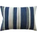 Entonto Stripe Blue 14 x 20 in Pillow