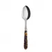 Faux Tortoise Dessert Spoon 7.5"