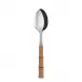 Bamboo Light Wood Dessert Spoon 7.5"