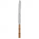 Bamboo Light Wood Bread Knife 11"