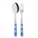 Toile De Jouy Blue 2-Pc Serving Set 10.25" (Fork, Spoon)