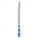 Toile De Jouy Blue Bread Knife 11"