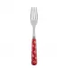 Provencal Red Dinner Fork 8.5"