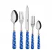 Provencal Lapis Blue 5-Pc Setting (Dinner Knife, Dinner Fork, Soup Spoon, Salad Fork, Teaspoon)