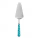 Provencal Turquoise Tart Slicer 10"