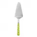 Provencal Light Green Tart Slicer 10"