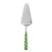 Provencal Garden Green Tart Slicer 10"