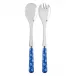 Provencal Lapis Blue 2-Pc Salad Serving Set 10.25" (Fork, Spoon)