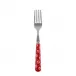 Provencal Red Cake Fork 6.5"