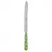 Provencal Garden Green Bread Knife 11"