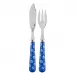 Provencal Lapis Blue Fish Set 8.25" (Knife, Fork)