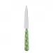 Provencal Garden Green Kitchen Knife 8.25"