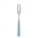 Gingham Light Blue Dinner Fork 8.5"