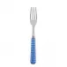 Gingham Lapis Blue Dinner Fork 8.5"