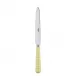 Gingham Yellow Dinner Knife 9.25"