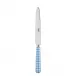 Gingham Light Blue Dinner Knife 9.25"