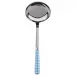 Gingham Light Blue Ladle 10.5"