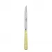 Gingham Yellow Steak Knife 9"