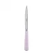 Gingham Pink Steak Knife 9"