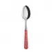 Gingham Red Dessert Spoon 7.5"