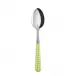 Gingham Lime Dessert Spoon 7.5"