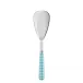 Gingham Turquoise Rice Serving Spoon 10"