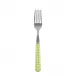 Gingham Lime Cake Fork 6.5"