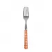 Gingham Orange Cake Fork 6.5"