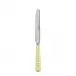 Gingham Yellow Breakfast Knife 6.75"