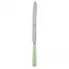 Gingham Garden Green Bread Knife 11"