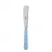 Gingham Light Blue Butter Knife 7.75"