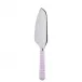 Gingham Pink Pie Server 10"