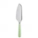 Gingham Garden Green Pie Server 10"