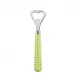 Gingham Lime Bottle Opener 6.25"