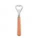 Gingham Orange Bottle Opener 6.25"