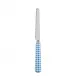 Gingham Light Blue Tomato Knife 8.5"