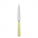 Gingham Yellow Kitchen Knife 8.25"