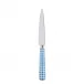 Gingham Light Blue Kitchen Knife 8.25"