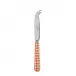 Gingham Orange Small Cheese Knife 6.75"