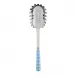 Gingham Light Blue Spaghetti Spoon 10.5"